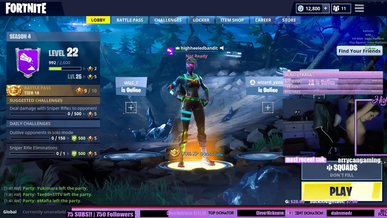 Highheeledbandit Topless Olvida que está fluyendo en Twitch